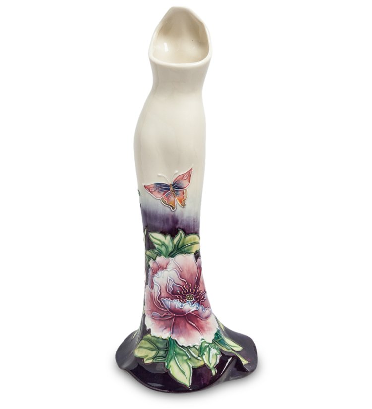 Настольная Ваза для цветов в форме платья Pavone JP-247/ 4, фотография с обратной стороны