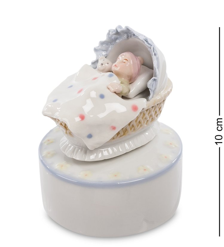 Музыкальная фигурка Малыш в кроватке Pavone CMS-27/ 3