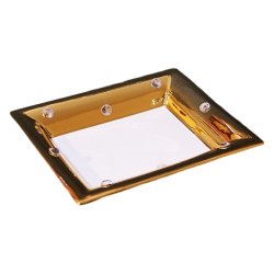 Блюдо прямоугольное Swarovski