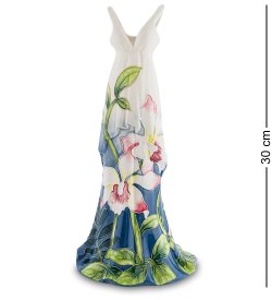 Фарфоровая Ваза для цветов в форме Платья