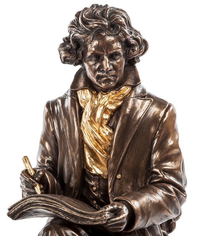 Статуэтка Бетховен Veronese WS-50/ 2, портретный вид
