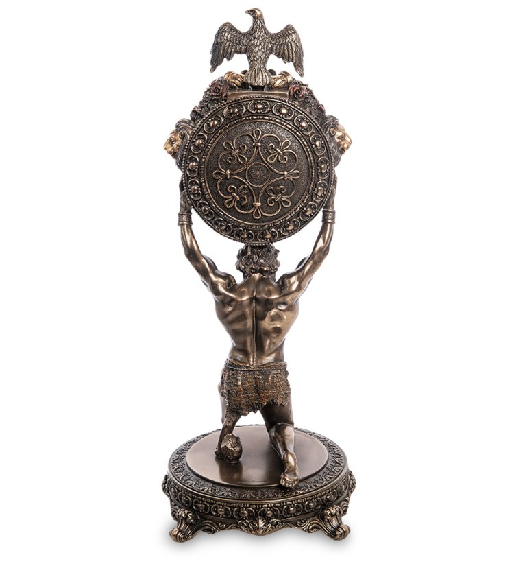 Статуэтка-часы Атлант Veronese WS-1003, оборотная сторона