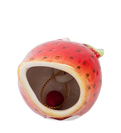 Колокольчик из керамики Девочка - Клубничка Pavone CMS-36/ 1, вид снизу