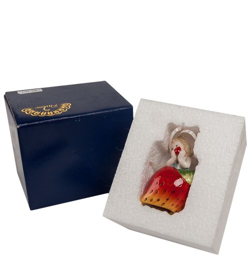 Колокольчик из керамики Девочка - Клубничка Pavone CMS-36/ 1, упаковочный вид