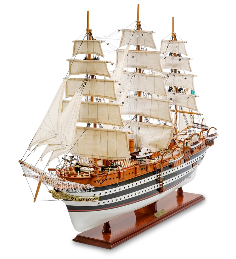 Модель итальянского корабля Amerigo Vespucci 1931 г.