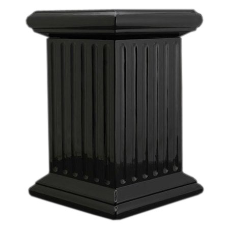 Колонна Diamante, черная, размер 37х37х58 см