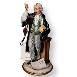 Статуэтка из фарфора Юрист