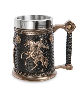Пивная кружка Рыцарь-крестоносец