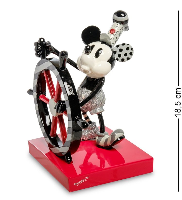 Фигурка Микки и Пароходик Вилли Disney by Britto