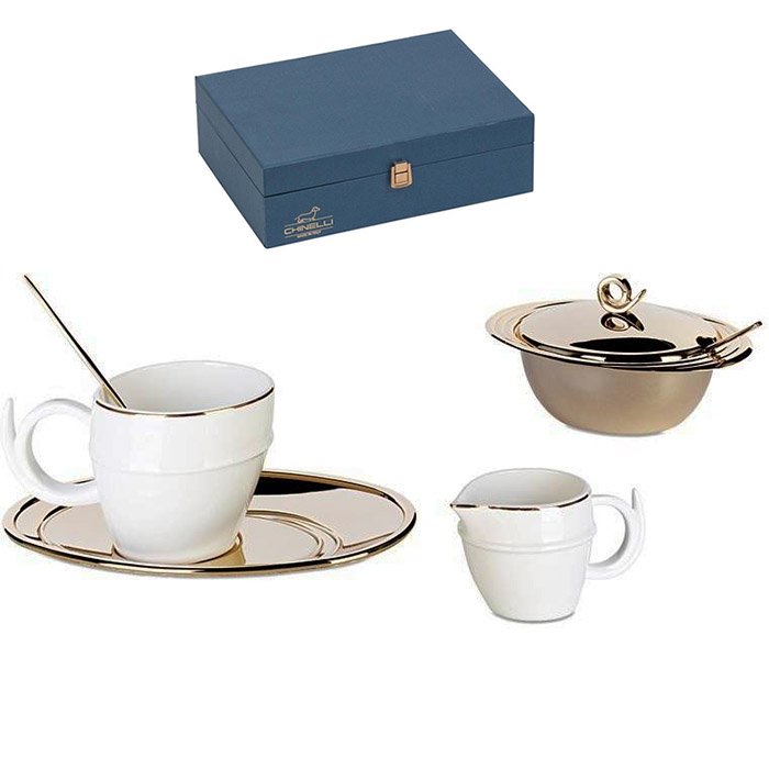 Набор для чая Ricciolo на 4 персоны Chinelli 6004700/01