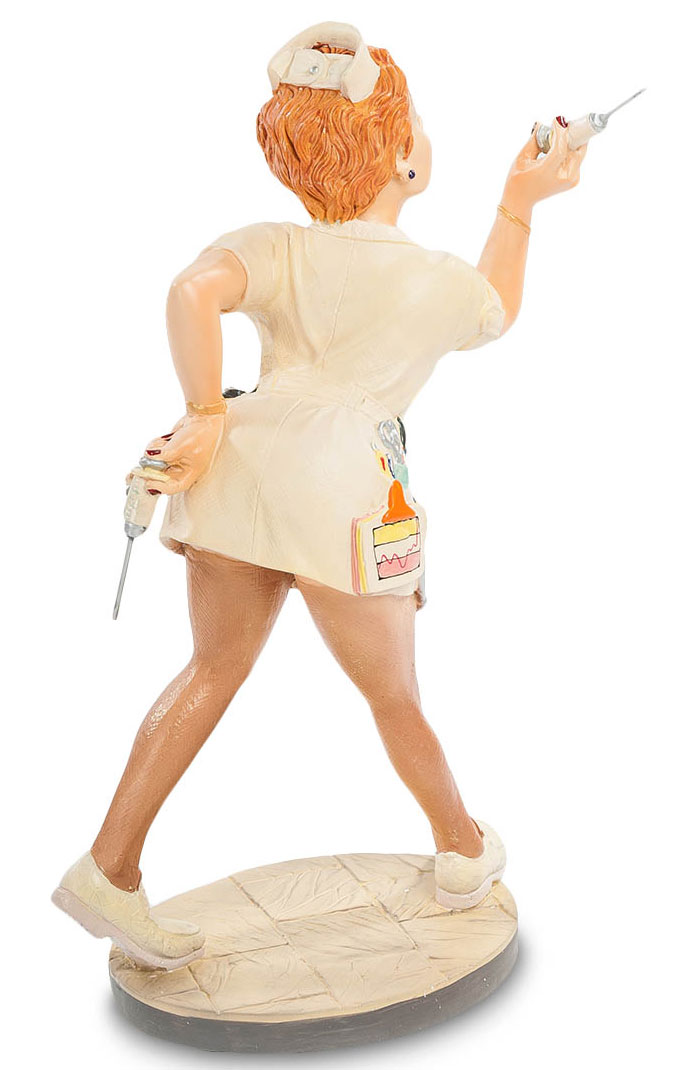 Статуэтка Привлекательная Медсестра Parastone PRO-10, оборотная сторона