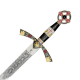 Копия Меча Тамплиеров в ножнах Art Gladius AG-4112-V, фотография рукояти