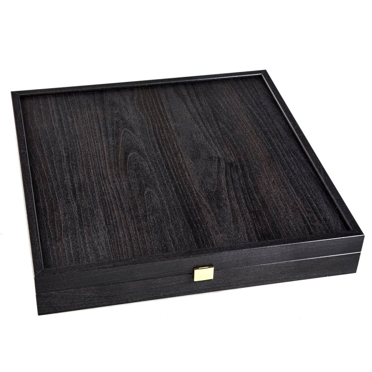 Шахматы Византийская Империя, Черно-белая доска Manopoulos MP-S-1-20-BLA, фотография коробки