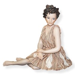 Фарфоровая статуэтка Кукла Осень Зита