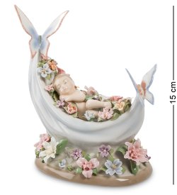 Музыкальная статуэтка из керамики Фея Невинности