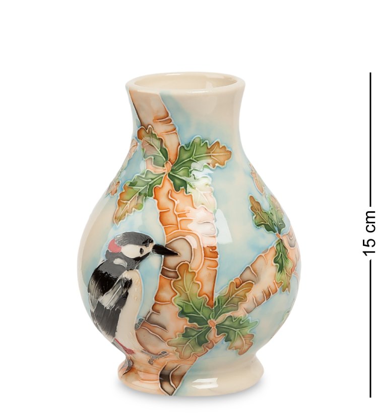 Маленькая Вазочка из фарфора Звуки леса Pavone JP-97/39