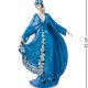Фарфоровая фигурка Дама в синем платье Pavone JP-38/10