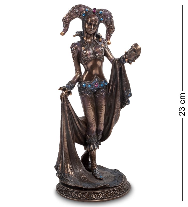 Статуэтка Леди Арлекина Veronese WS-454