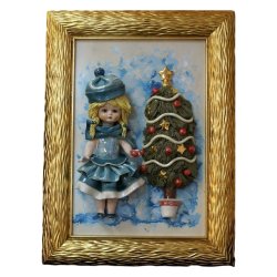 Картина прямоугольная Зима