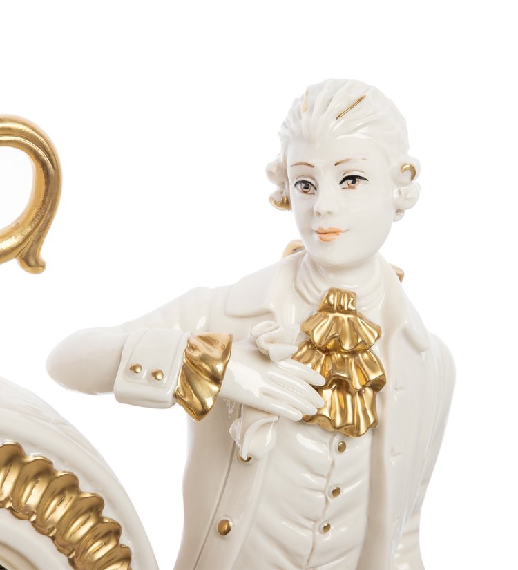 Настольные часы Кавалер и Дама Sabadin Vittorio SV-139, фотография кавалера