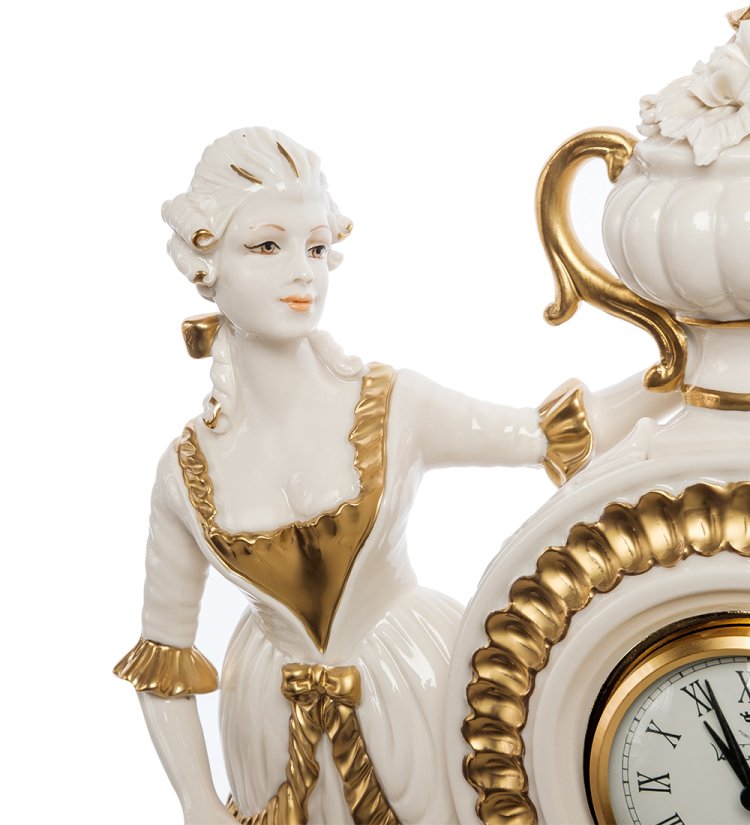 Настольные часы Кавалер и Дама Sabadin Vittorio SV-139, фотография дамы