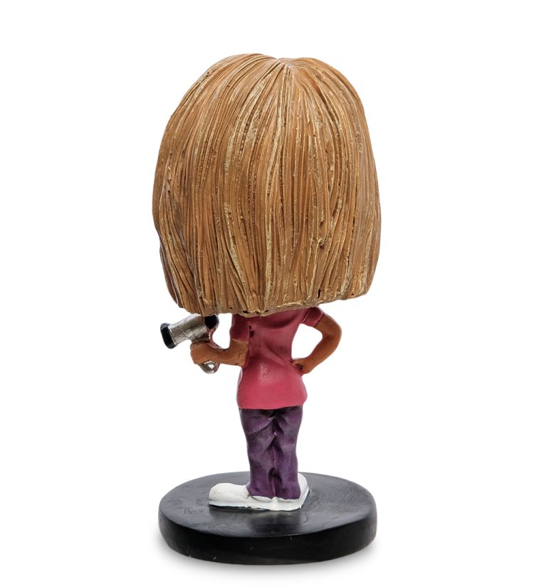 Фигурка-болванчик Девушка-Парикмахер The Comical World of Stratford RV-700, оборотная сторона