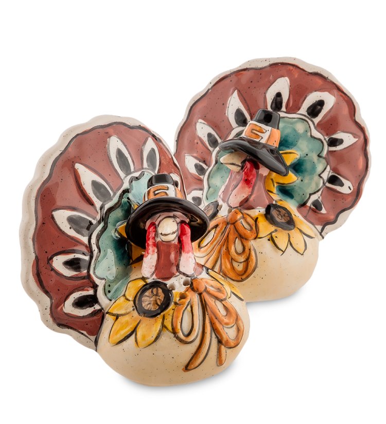 Набор соль-перец Индейка Blue Sky BS-238