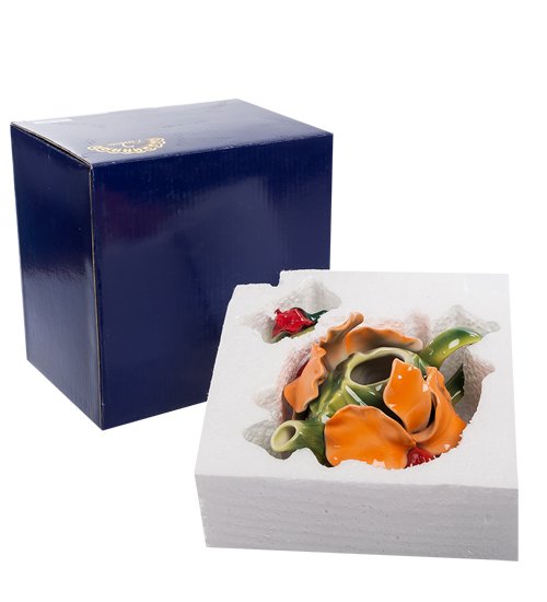 Заварочный чайник из фарфора Орхидея Pavone CMS-05/ 1, упаковочный вид