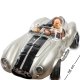 Статуэтка Автомобиль Серебряная Мечта - Shelby Cobra 427 SC Silver Forchino FO-85083