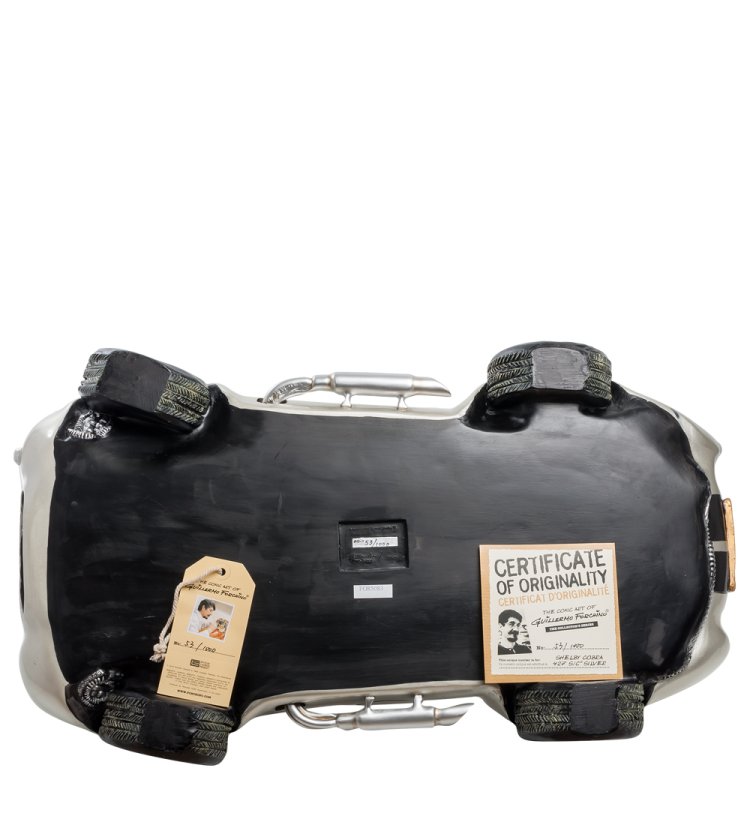 Статуэтка Автомобиль Серебряная Мечта - Shelby Cobra 427 SC Silver Forchino FO-85083, сертификаты