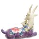Статуэтка из фарфора Мама Коза с фиолетовыми копытцами Pavone JP-71/12, оборотная сторона