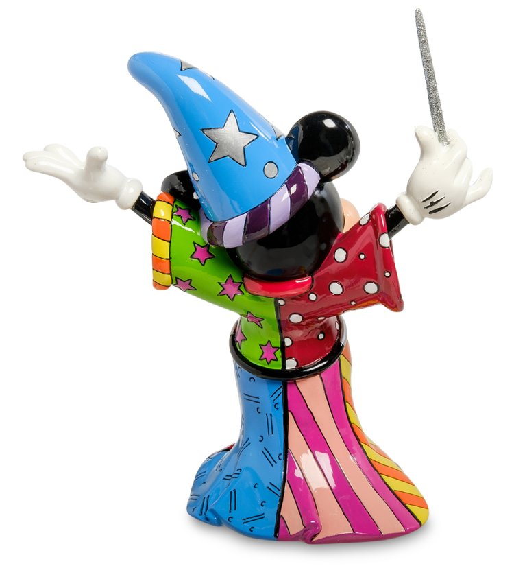 Статуэтка Микки Маус Волшебник Disney by Britto, фотография со спины