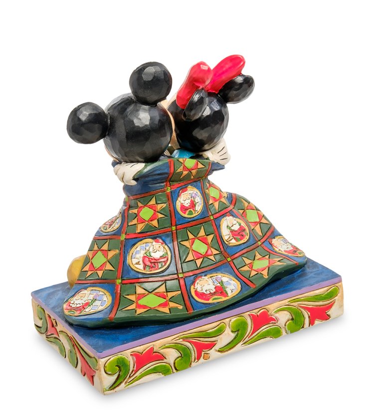 Статуэтка Микки и Минни - Теплые пожелания Disney Traditions, оборотная сторона