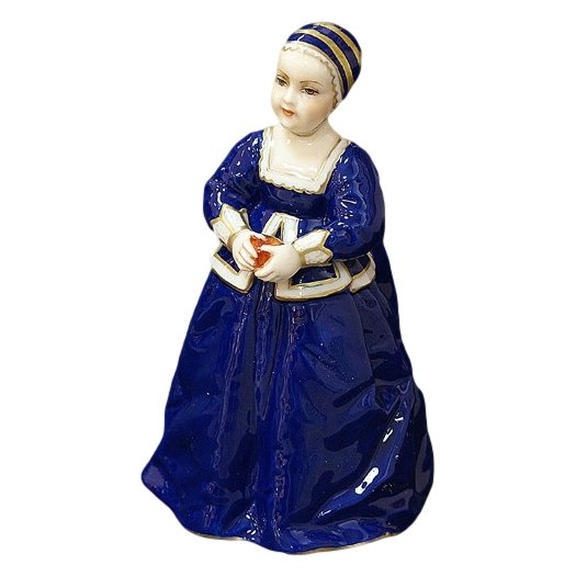 Статуэтка из фарфора Дама - колокольчик