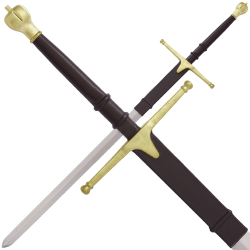 Меч Уоллеса с золотым дизайном