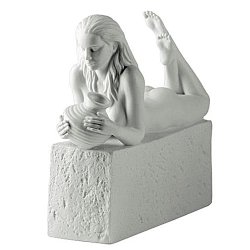 Фарфоровая статуэтка Водолей (женщина)