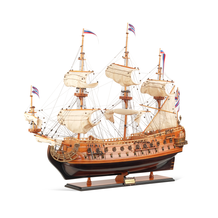 Большая Модель корабля Гото Предестинация из дерева, вид со стороны