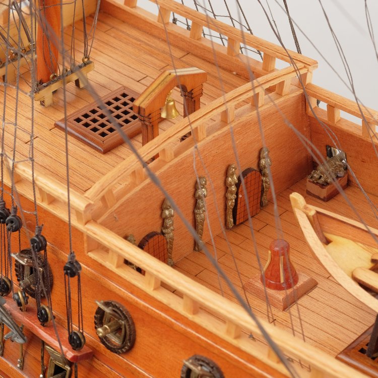 Большая Модель корабля Гото Предестинация из дерева, детали палубы