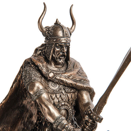 Статуэтка Фрейр - бог плодородия и лета Veronese WS-1087, портретный вид