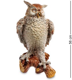 Статуэтка Филин с кристаллами Сваровски