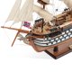 Модель корабля Двенадцать Апостолов 50 см с белым декором, фотография носа