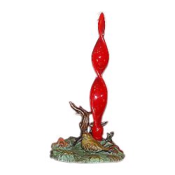 Подсвечник Птички между ежевикой