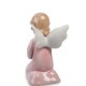 Статуэтка из фарфора Молящейся Ангел девочка в розовом Pavone CMS-11/ 2, фотография со спины