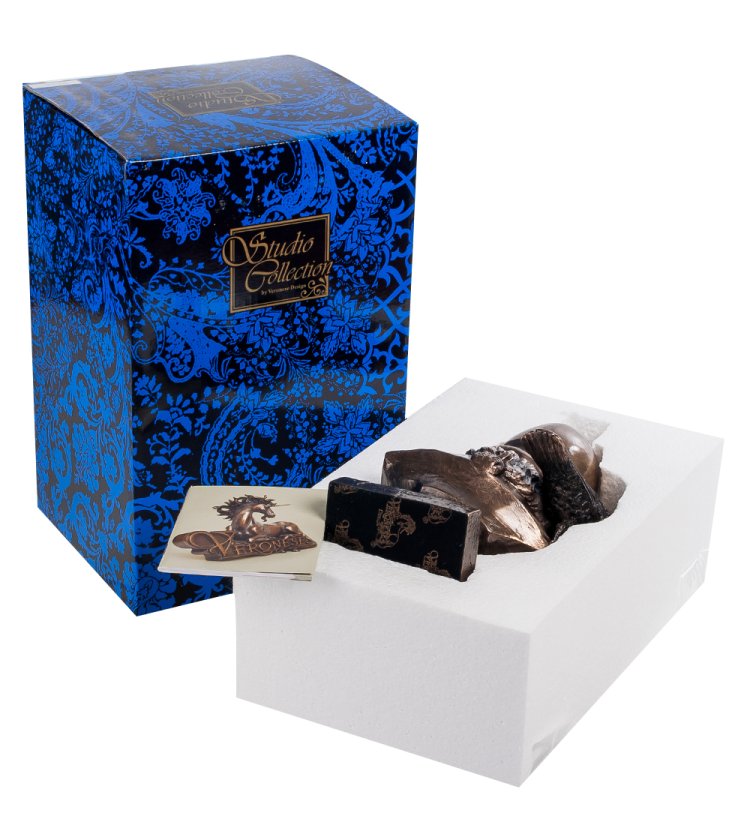 Статуэтка Ворон - Эдгар По Veronese WS-200, упаковочный вид