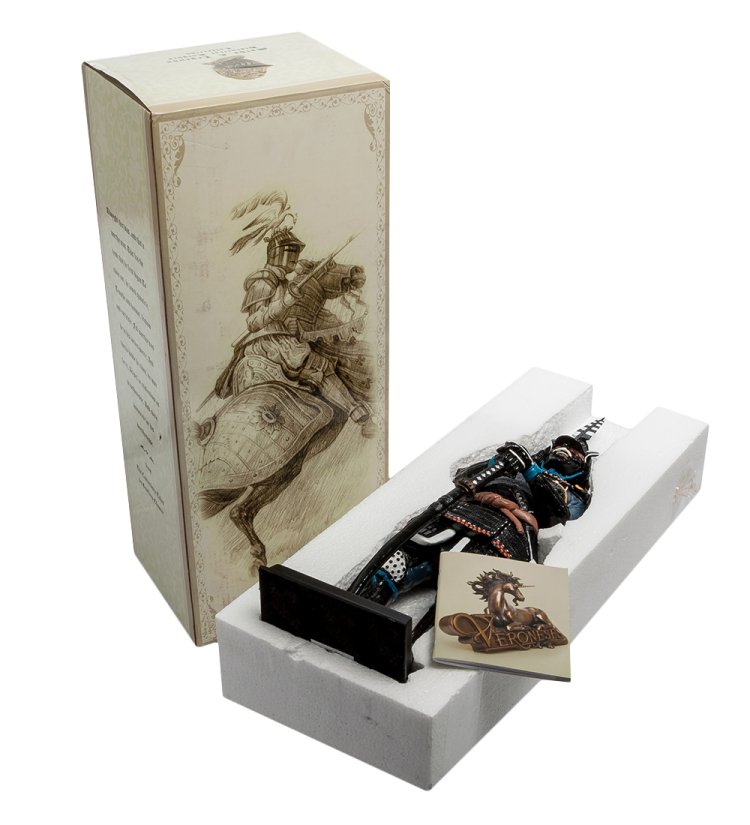 Статуэтка Феодал Ода Нобунага Veronese WS-750, упаковочный вид