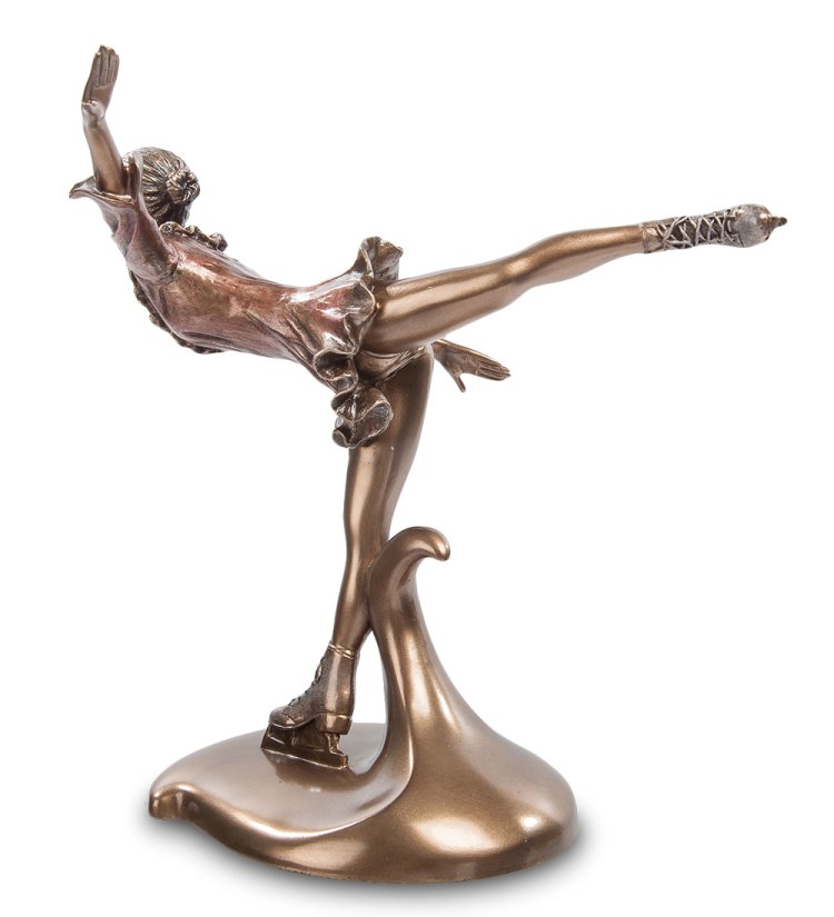 Статуэтка Фигуристка. Аттитюд Veronese WS-401, оборотная сторона