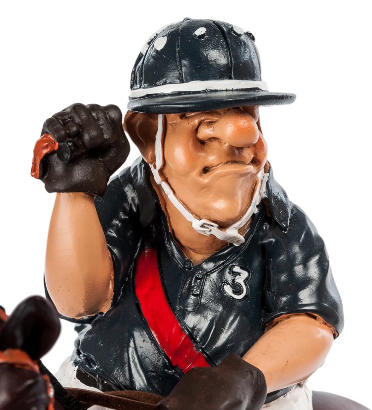 Фигурка Игрок в поло The Comical World of Stratford RV-341, портретный вид