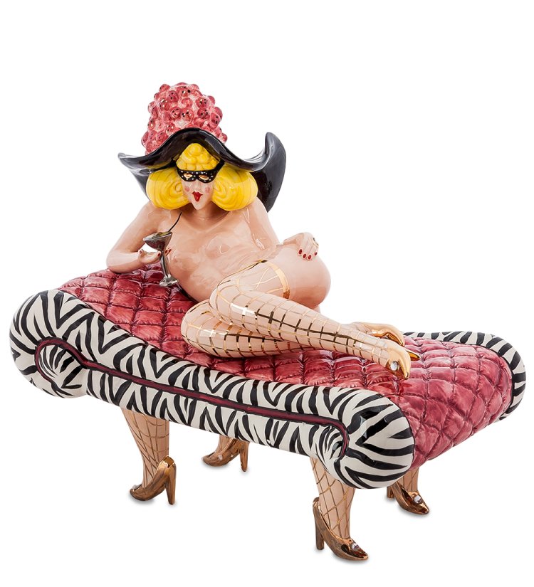 Фигура Гламурная леди Blue Sky BS-239, фотография сбоку