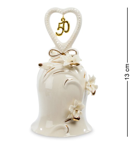 Колокольчик из керамики Золотой юбилей Pavone CMS-10/15