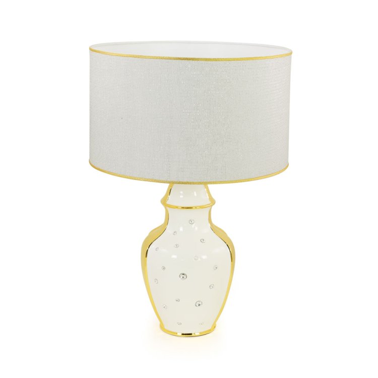 Настольная Лампа с золотым декором коллекция Dubai Migliore De Luxe 27556